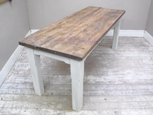old solid wood table